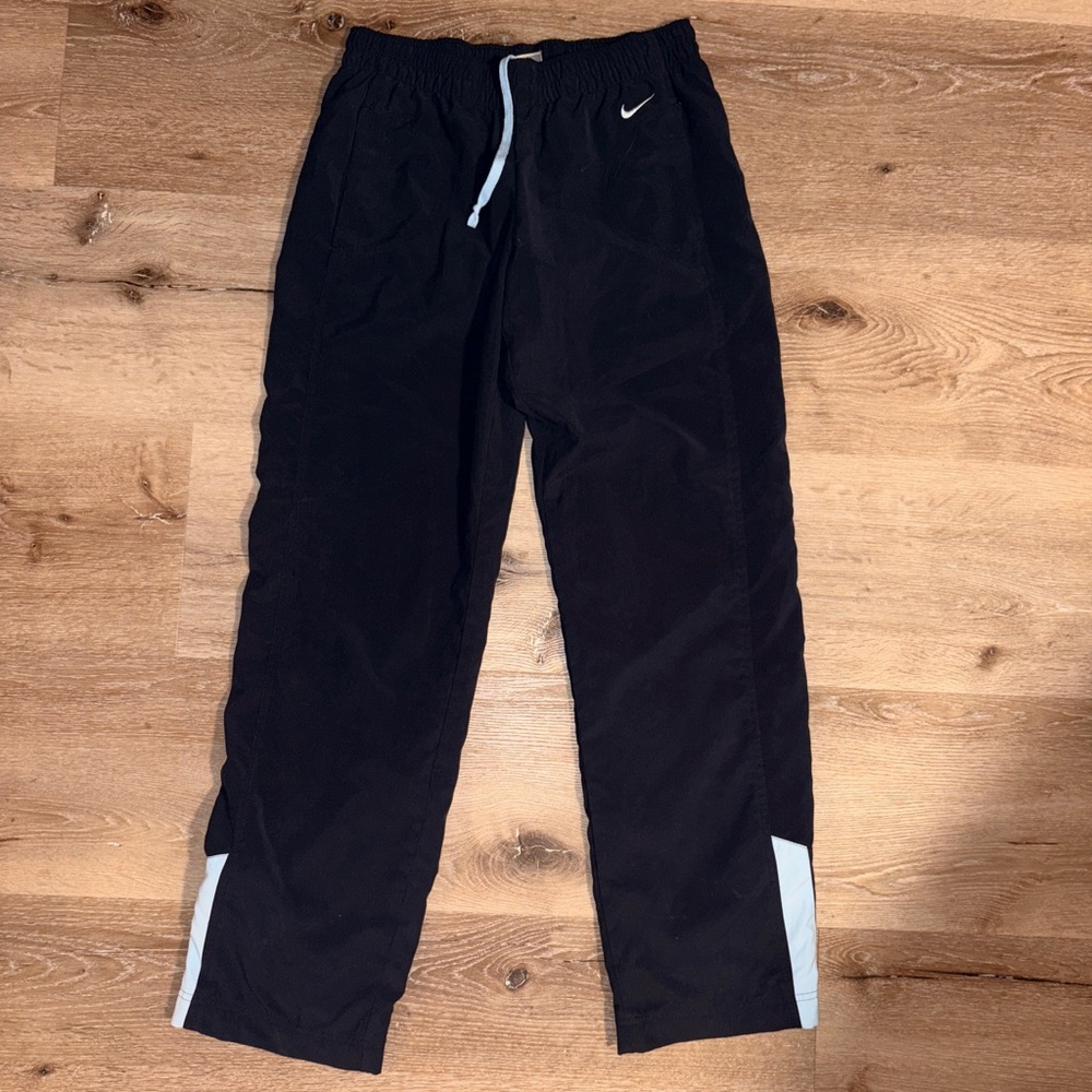 Nike Women's Navy Track Pants with White Trim